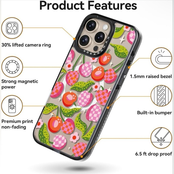 Cherry iPhone 16 Plus MagSafe case - Picture 4 of 4